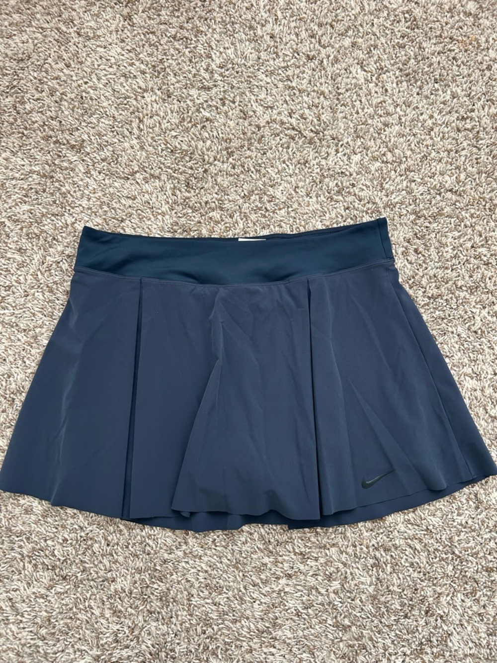 Nike Dri-Fit Navy Blue Womens Athletic Tennis Golf Skort Size XL Standard Fit